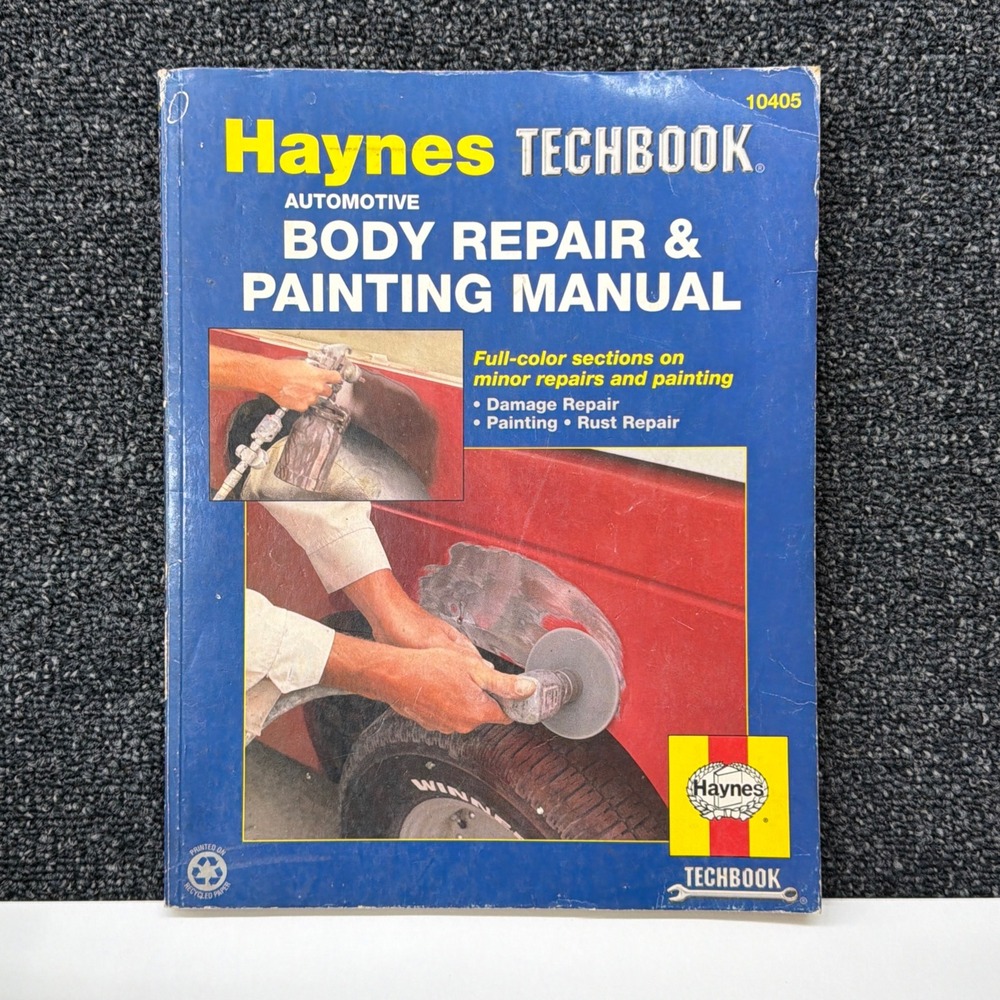 Haynes Techbook Automotive Body Repair & Painting Manual 10405 DIY Guide Book